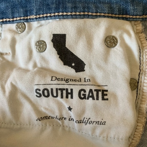 AG Adriano Goldschmied Stilt Crop Cigarette Crop Size 26. Super soft! - Picture 12 of 12